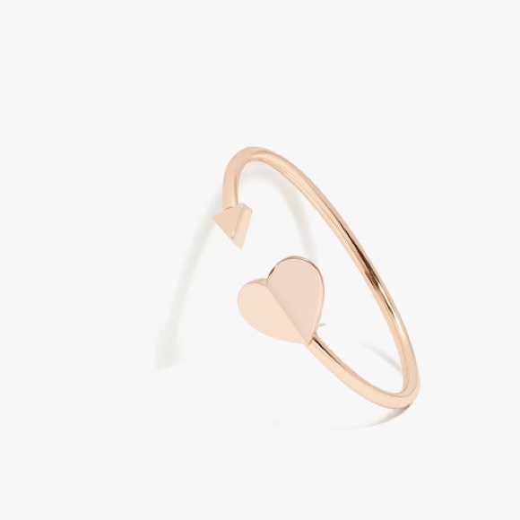 NWT Kate Spade Heritage Metal Spade Flex Cuff - Picture 2 of 12